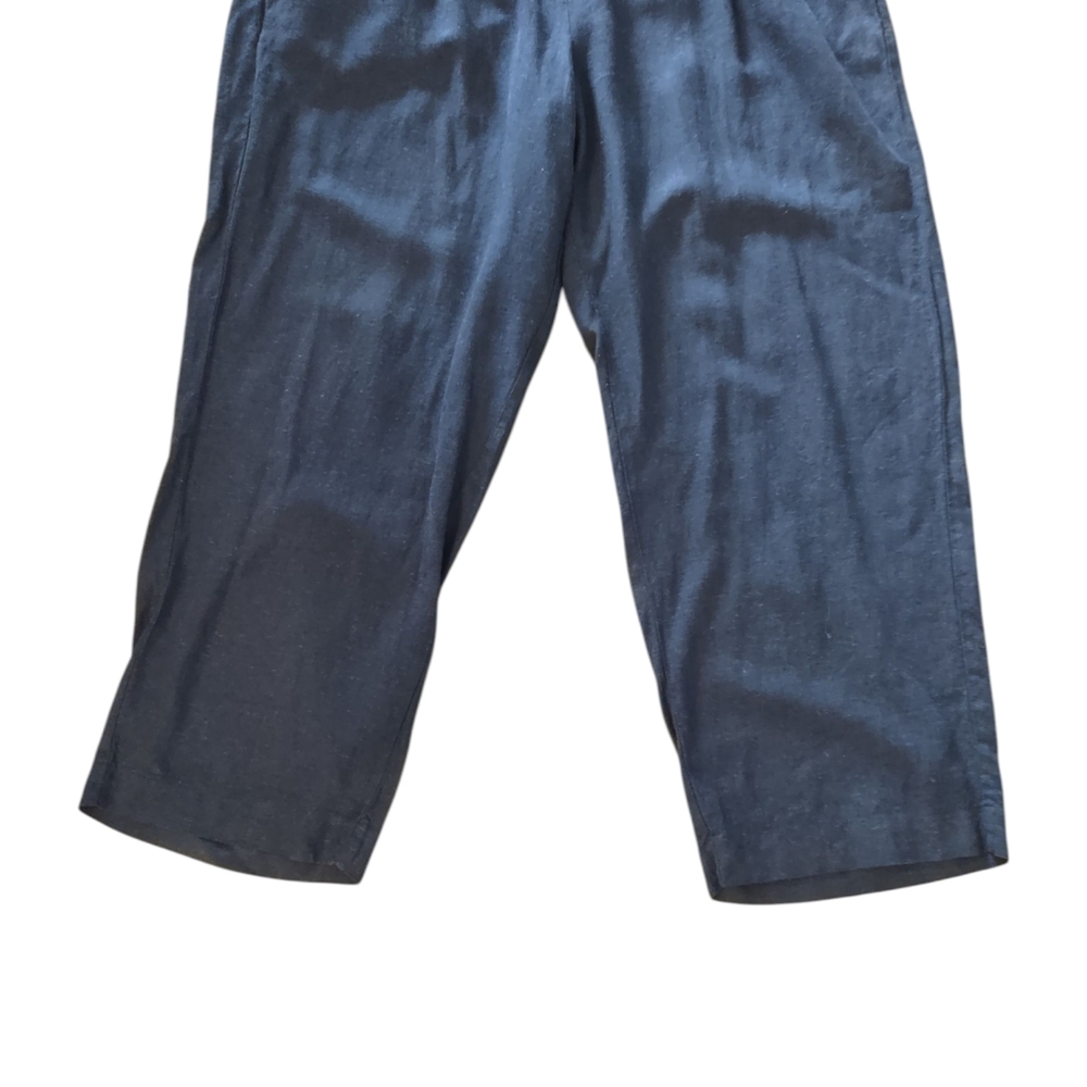 Old Navy Linen Blend Extra High Rise Taylor Wide Leg Trouser Pants NWT - Picture 8 of 16